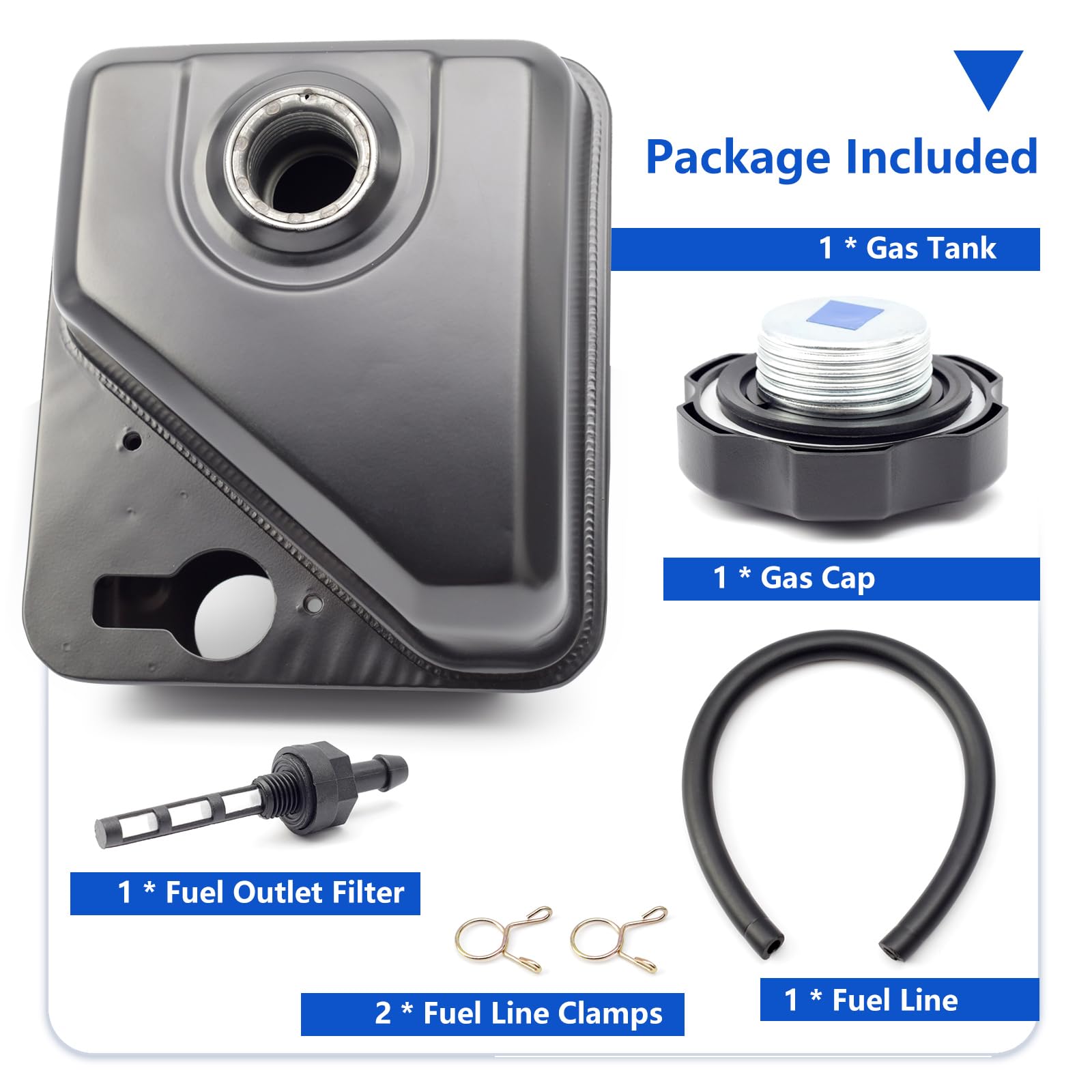 Amazon.com: TUTUSIA 951-10653B Fuel Tank Replacement for MTD for